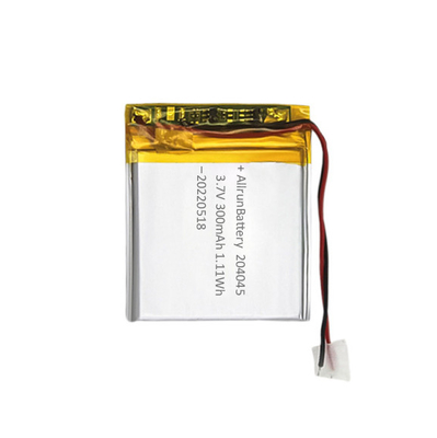 3.7V 300mAh Batterie LiPo ultra mince Batterie au lithium personnalisée 204050