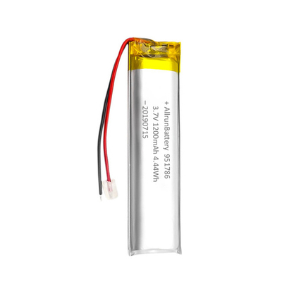 Courant de charge fait sur commande d'Ion Battery Packs 3,7 V 1200mah 4,44 Wh 1C de lithium