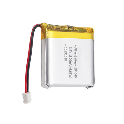 Batterie au lithium médicale rechargeable personnalisée LiPo 3,7 V 1800mAh