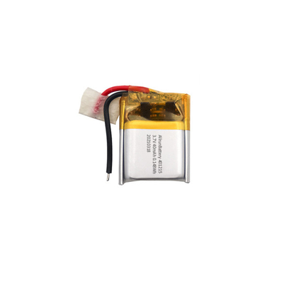 3.7V 40mAh ultra petite batterie LiPo/batterie au lithium polymère 401215
