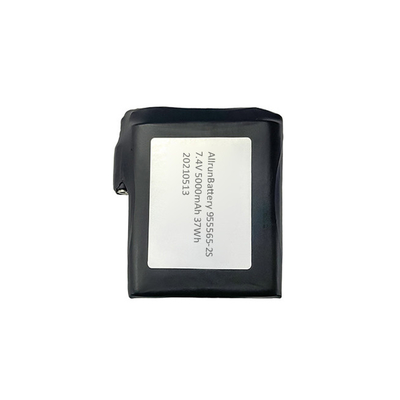 Batterie longue durée de polymère de lithium de la batterie 7.4V 5000mAh de la batterie 2S1P LiPo
