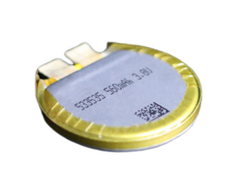 3.7V 560mAh Nouvelle montre intelligente à batterie lithium-ion ronde 533535