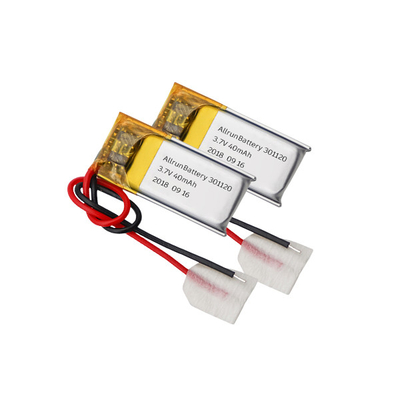 Mini batterie LiPo rechargeable faite sur commande légère 3.7V 40mAh pour des prototypes