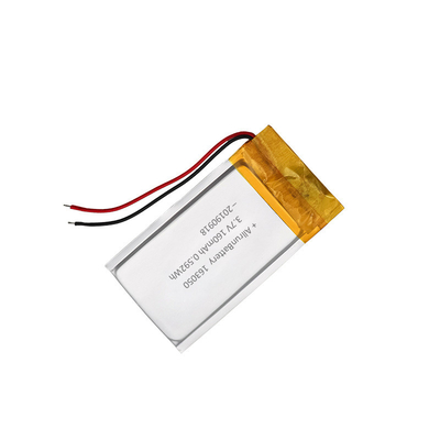 Batterie lithium-ion polymère rechargeable 160mAh 163050 3,7 V