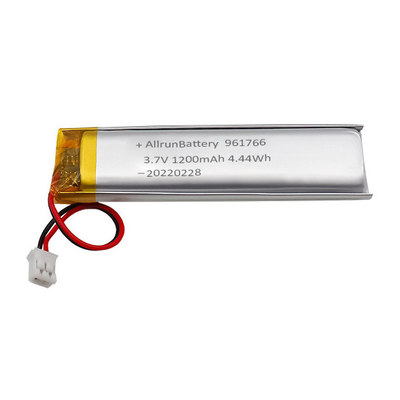 3.7V 1200mAh rétrécissent ultra les paquets faits sur commande de batteries de Li-polymère pour les dispositifs médicaux portatifs