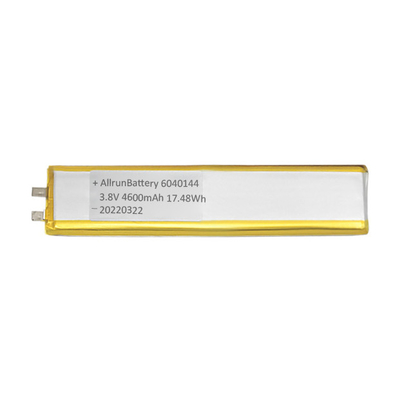 Batterie LiPo faite sur commande de la stabilité 4600mAh 3.8V ultra étroite pour l'instrument de détection