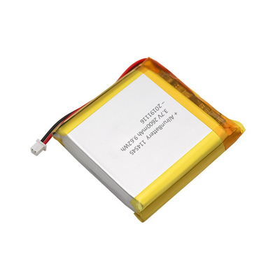 Batterie médicale mince de la batterie au lithium 3.7V 2600mAh LiPo pour l'instrument cosmétique