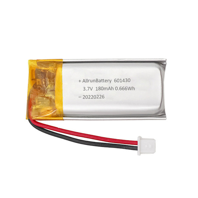 Batterie LiPo rechargeable personnalisée 3.7V 180mAh LiPo Battery 1C