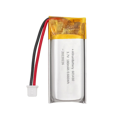 Batterie LiPo rechargeable personnalisée 3.7V 180mAh LiPo Battery 1C