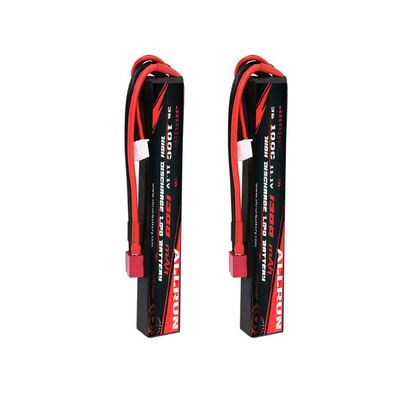 RC 100C 11.1V Li Polymère Batterie Haute C Taux 3S 1300mAh LiPo Batterie