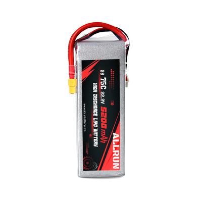 9048155 Batterie LiPo à décharge élevée 75C 22.2V 6S 5200mAh