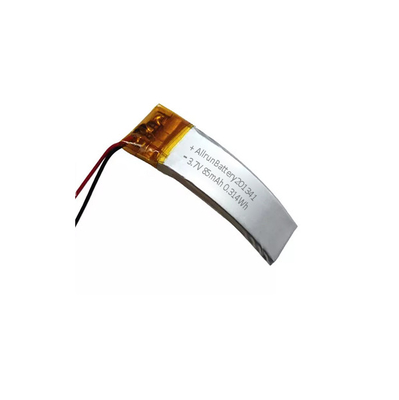 Batterie LiPo incurvée AR 85 mAh 3,7 V batterie au lithium rechargeable