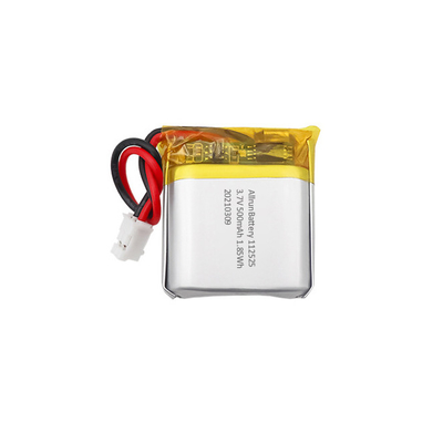 Batterie LiPo carrée rechargeable IoT 3.7V 500mAh