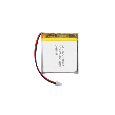 Batterie LiPo Carrée 400mAh 1C 3.7 V Li Polymère Batterie Rechargeable