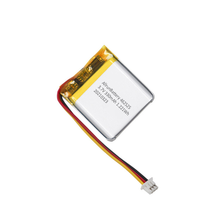 Batterie de forme carrée rechargeable de 3,7 V 330 mAh/batterie LiPo