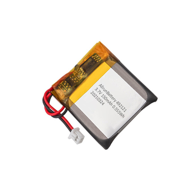 Batterie LiPo carrée rechargeable longue durée de paquet de batterie de l'IdO 1C 3.7V 150mAh
