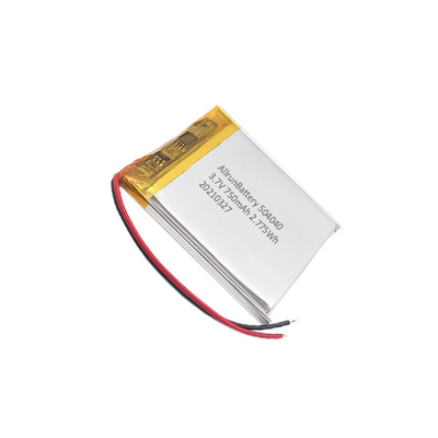 Batterie LiPo légère 3,7 V Batterie LiPo carrée rechargeable 750 mAh