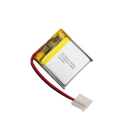 Batterie de forme carrée légère 1C Batterie rechargeable 3,7 V 400mAh