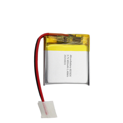 Batterie de forme carrée légère 1C Batterie rechargeable 3,7 V 400mAh