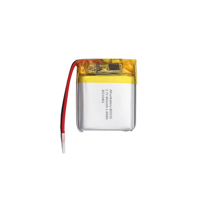 3.7V 400mAh Carré Rechargeable Li Po Batterie Longue Durée 802525