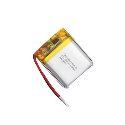 3.7V 400mAh Carré Rechargeable Li Po Batterie Longue Durée 802525