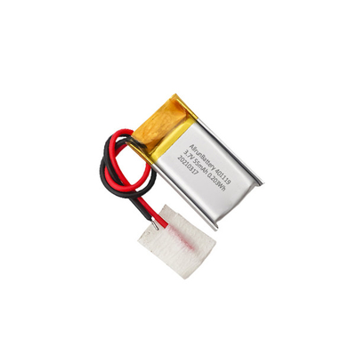 1C 55mAh 3,7 V petite batterie Li Poly 401119 pour les appareils intelligents IoT
