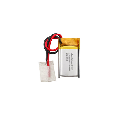 1C 55mAh 3,7 V petite batterie Li Poly 401119 pour les appareils intelligents IoT