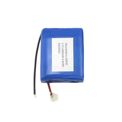 Batterie au lithium personnalisée 183035 batterie Li-ion 3,7 V 1600mah