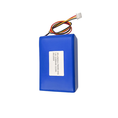 Batterie LiPo 7.4V 15000mAh LiPo polymère léger 2S3P