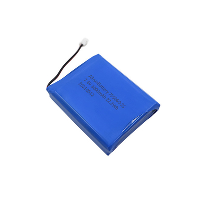 Rechargeable puissant de paquet médical de batterie au lithium de 2S1P 7.4V 3000mAh