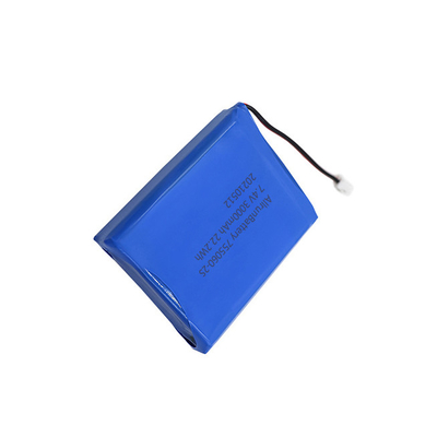 Rechargeable puissant de paquet médical de batterie au lithium de 2S1P 7.4V 3000mAh