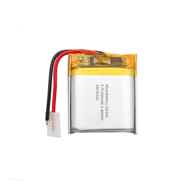 Paquet de batterie rechargeable de polymère de lithium de la batterie 1C de la batterie LiPo de 3,7 V 650mAh faite sur commande