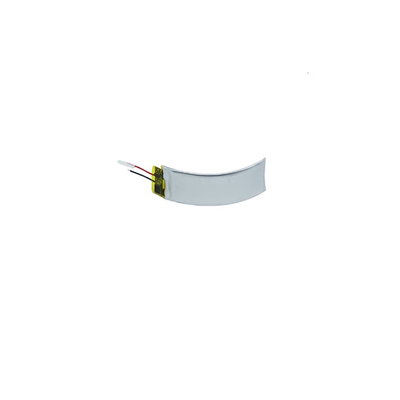 Batterie LiPo incurvée rechargeable à cycle élevé 3,7 V 45 mAh 401629