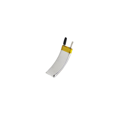 batterie LiPo incurvée rechargeable de 3.7V 30mAh 250727 pour le produit portable
