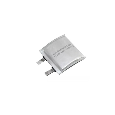 Batterie rechargeable faite sur commande de polymère de lithium de la batterie 450mah 3,7 V de LiPo de forme pour des dispositifs de tension artérielle