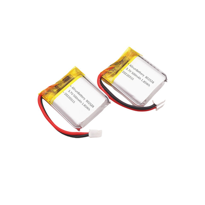 Batterie en forme de rectangle léger Batterie LiPo portable 3,7 V 500 mAh