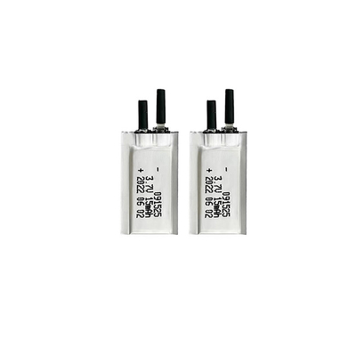 Batterie LiPo ultra mince rechargeable personnalisée de 3,7 V 15 mAh 091525